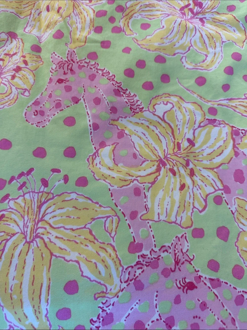 Lilly Pulitzer Lime, Pink & Yellow Floral Strapless Dress - Picture 2 of 5
